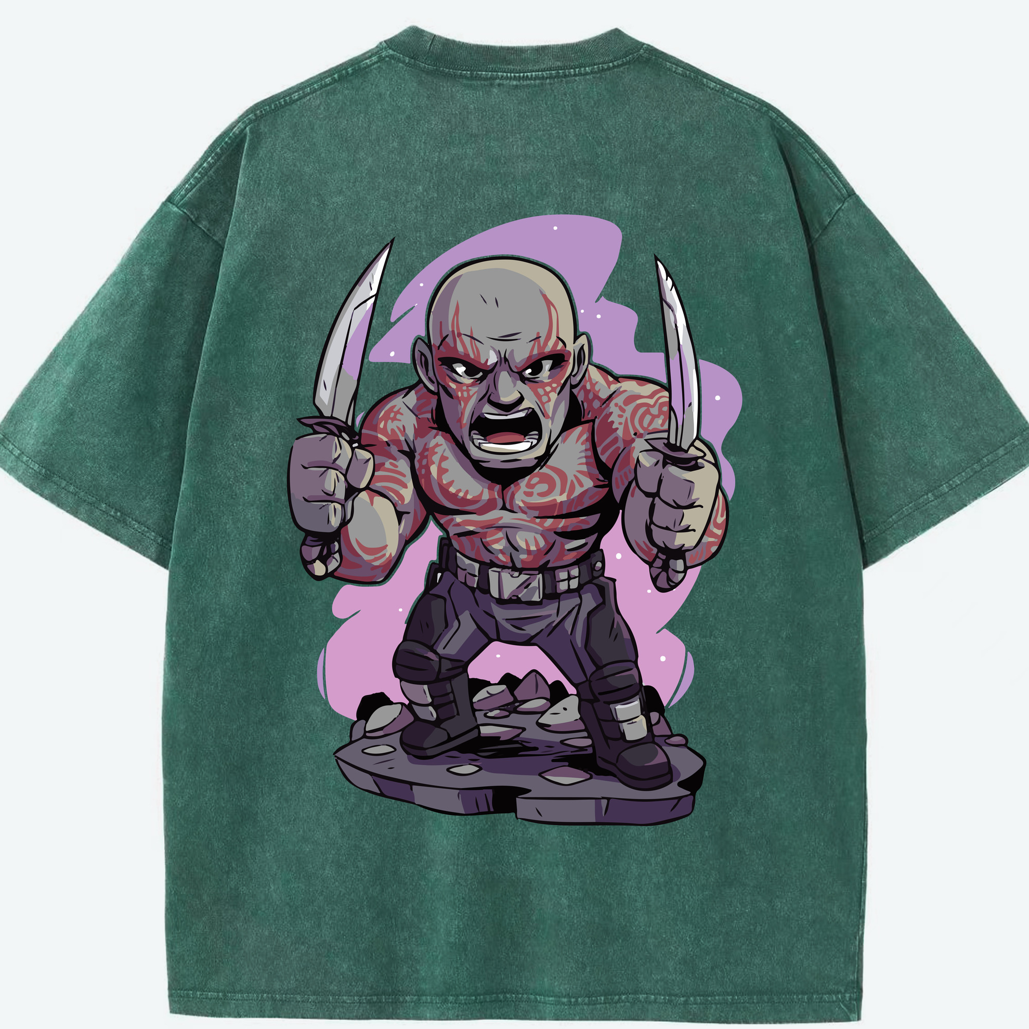 （画像用） アベンジャーズ The Avengers 綿100% ヴィンテージ風 半袖Tシャツ（背面プリント）